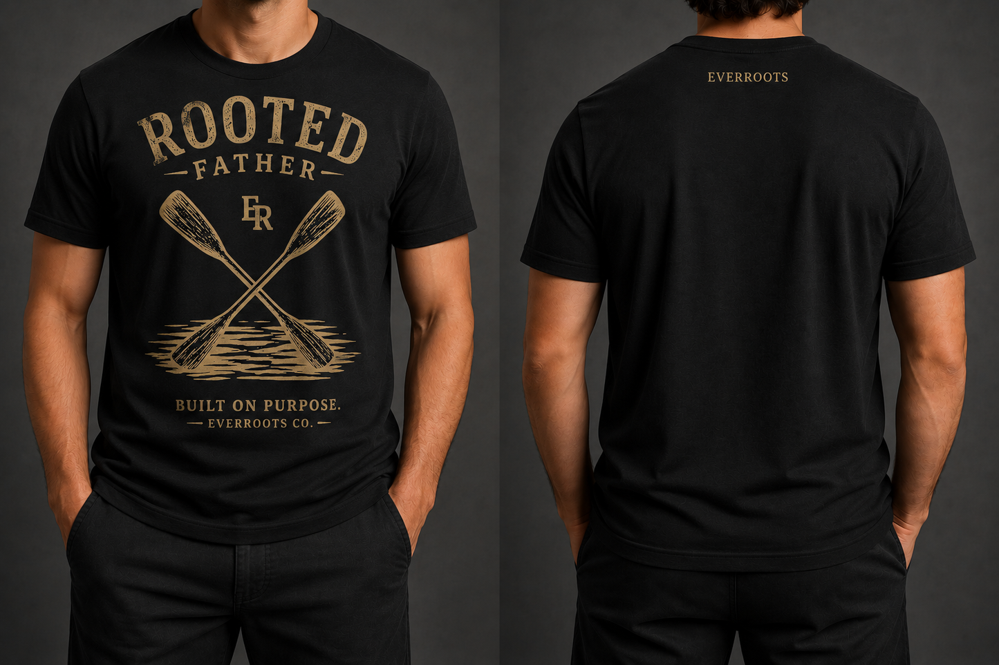 Rooted Father Oars Tee