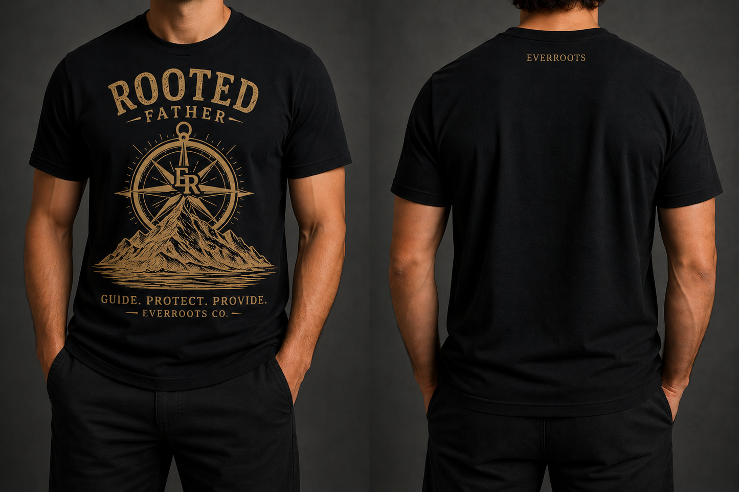Rooted Father Compass Tee