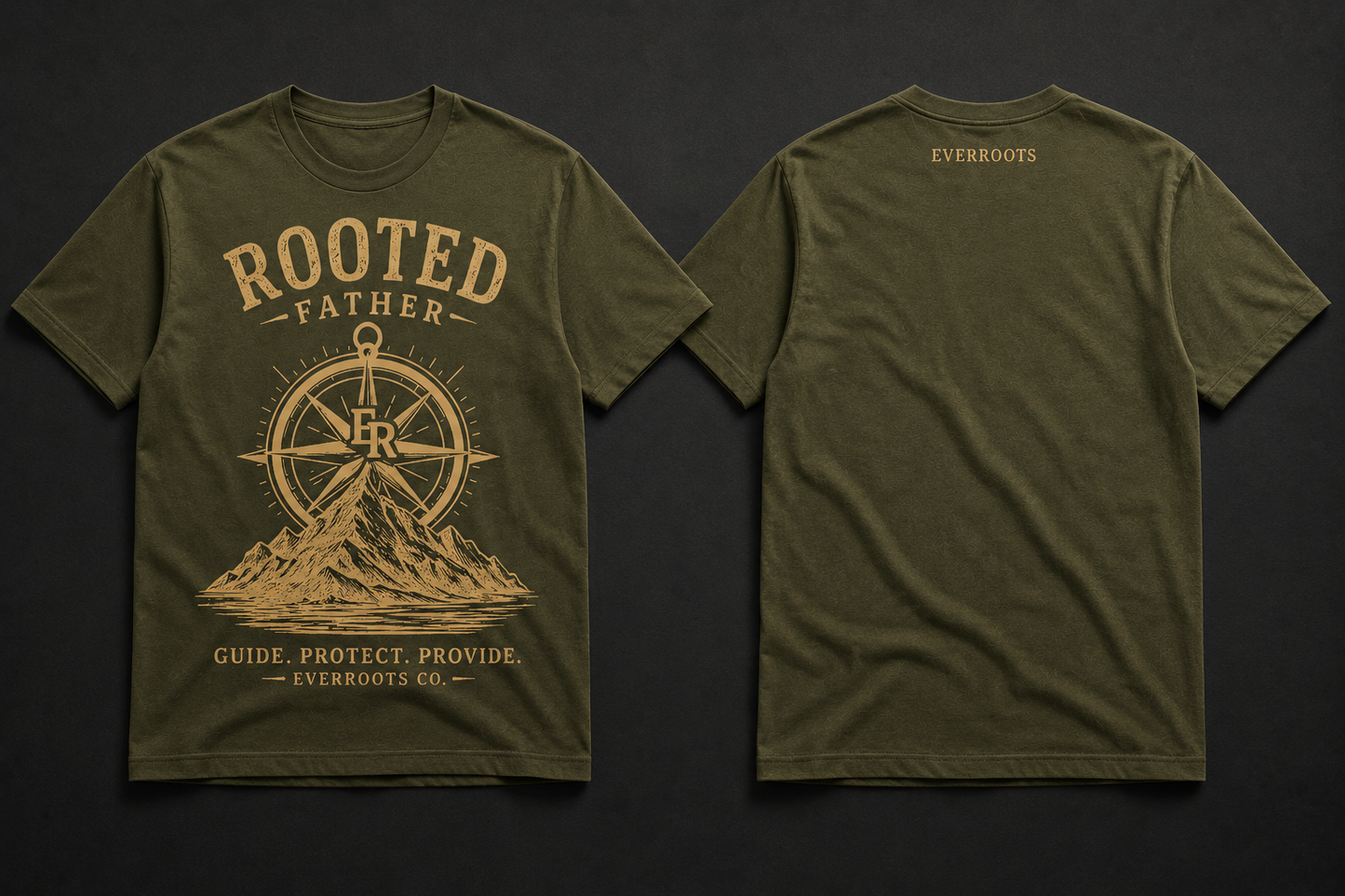 Rooted Father Compass Tee