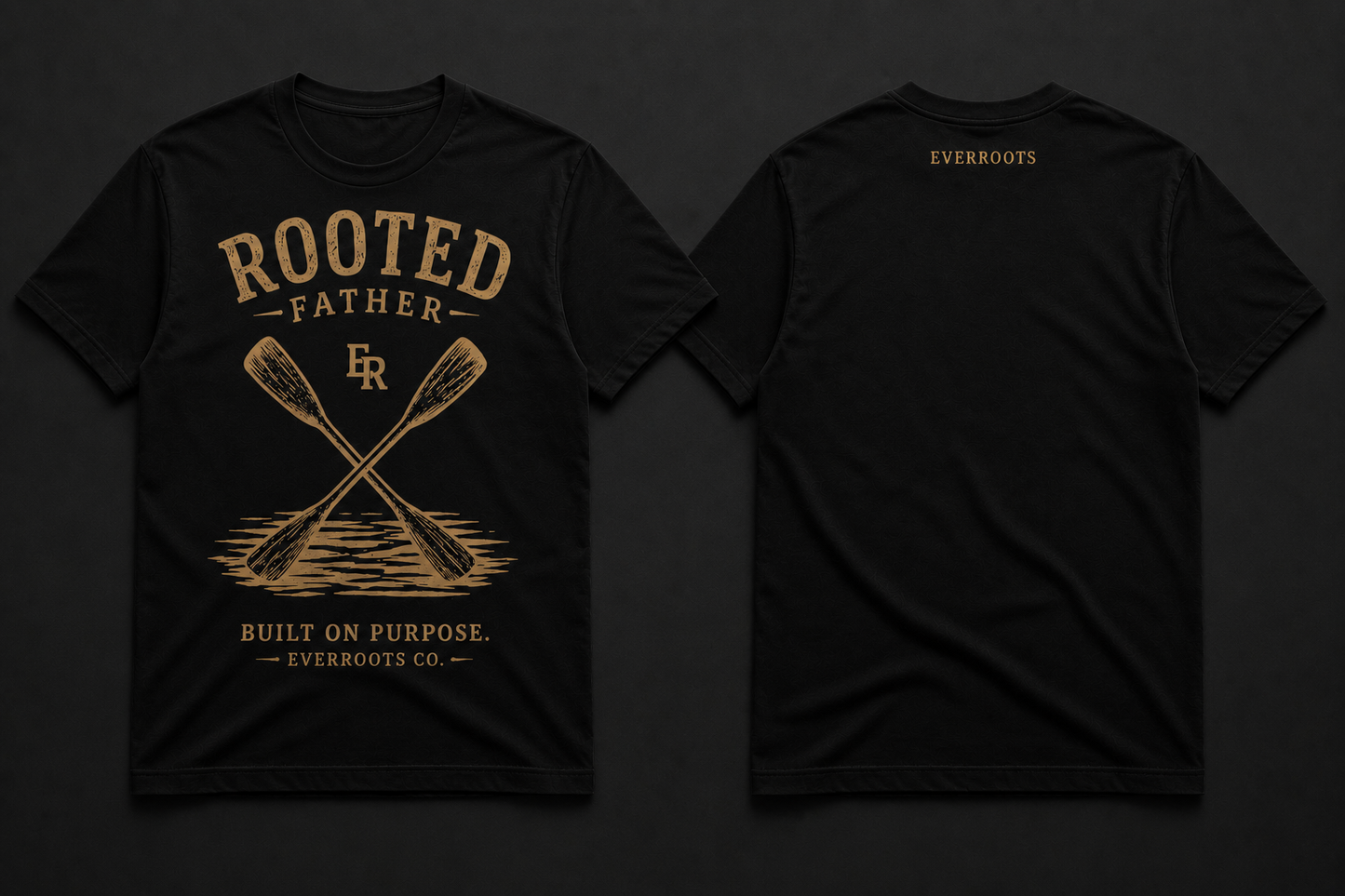 Rooted Father Oars Tee