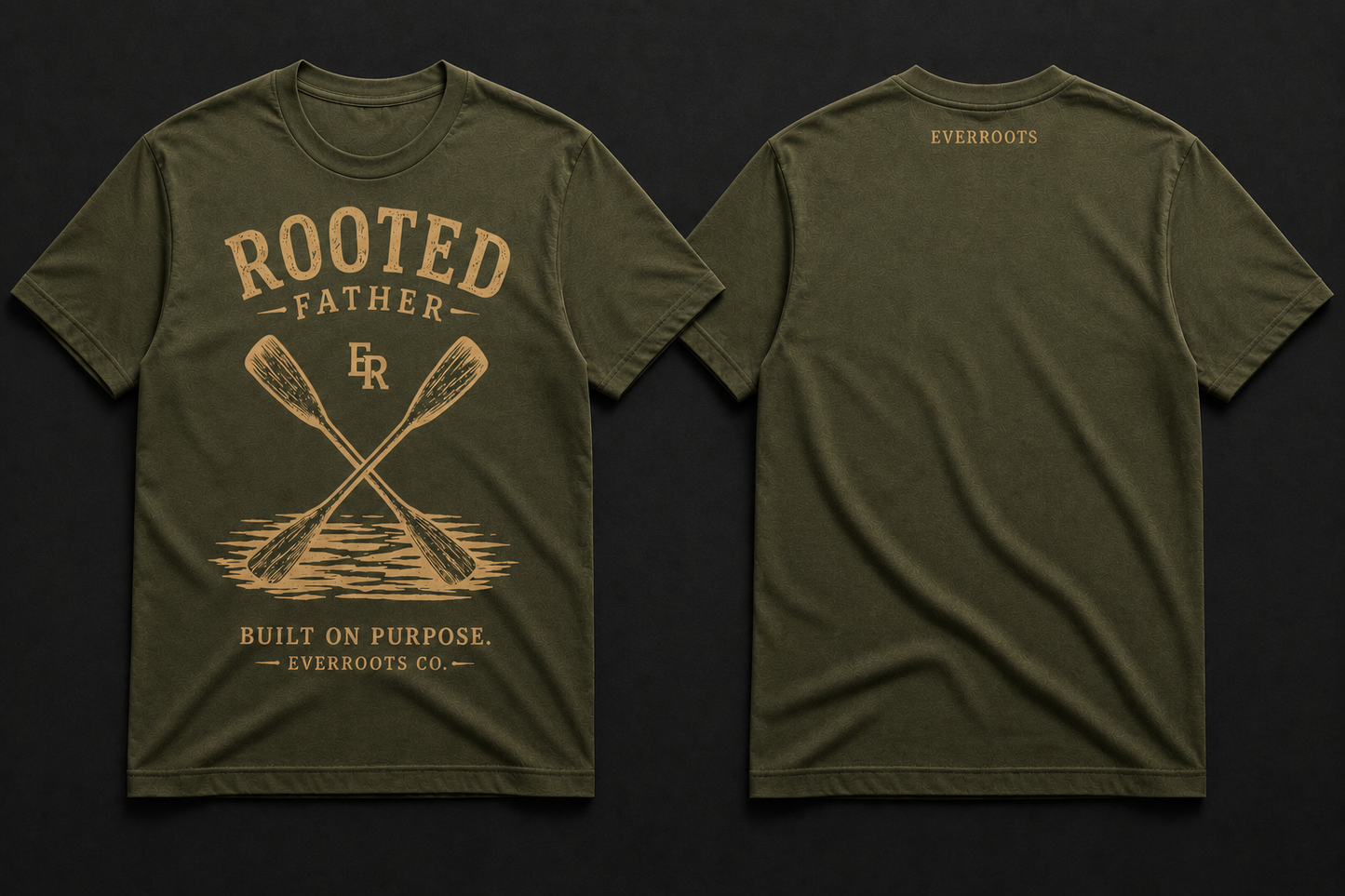 Rooted Father Oars Tee
